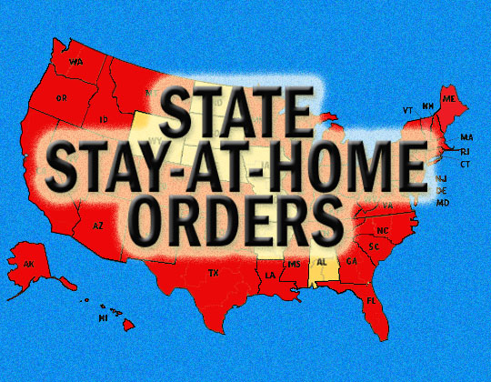 Covid Police State – Stay at Home Orders